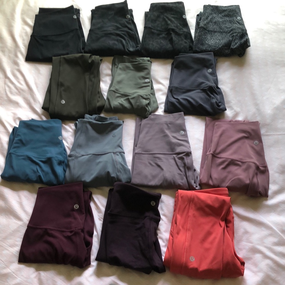 My lululemon leggings collection!🤩 -not for sale- - Picture 2 of 3